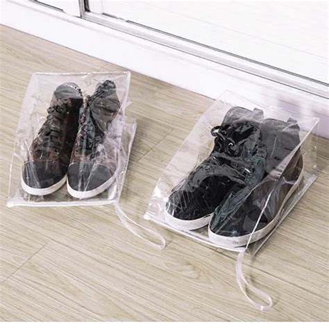 transparent shoe bags for travel